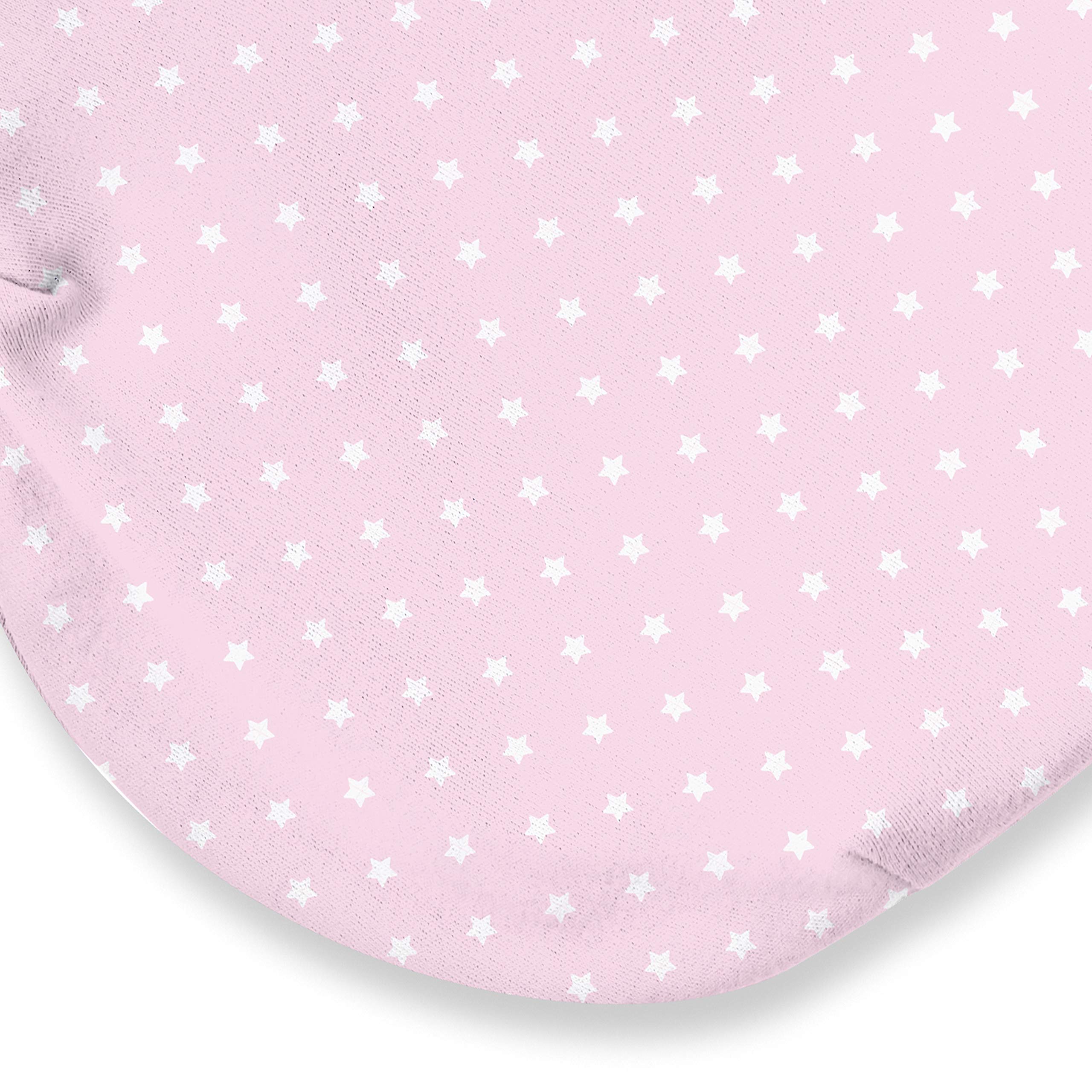 SwaddleMe Original Swaddle – Size Small, 0-3 Months, 2-Pack (Pink Polka Whale)