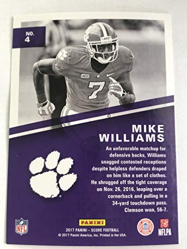 Mike Williams (Football Card) 2017 Score - Hype #4