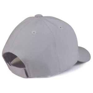 Trendy Apparel Shop Plain Youth Size Kids Adjustable Structured Baseball Cap - White,One Size