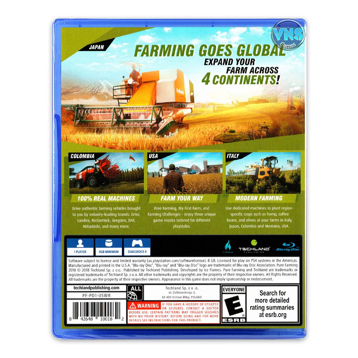 Pure Farming 2018 - PlayStation 4