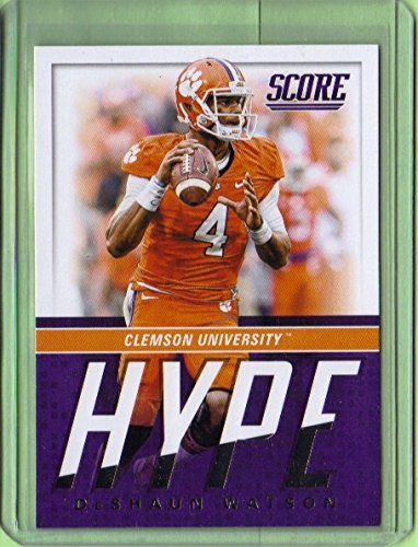 2017 Score Hype #13 Deshaun Watson - Rookie Year - Clemson Tigers