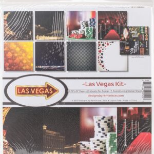 Reminisce VE-200 Vegas Scrapbook Collection Kit