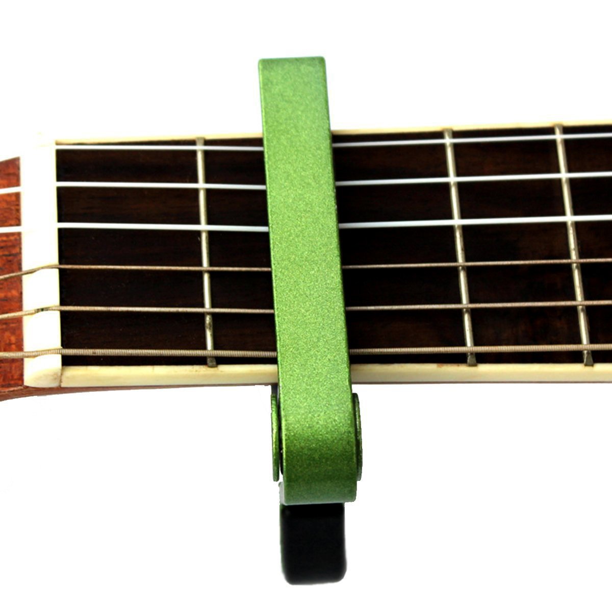 Guitar Capo for Acoustic and Electric Guitars with 6 String Aluminum Material Acoustic Electric Tools Colorful-Green