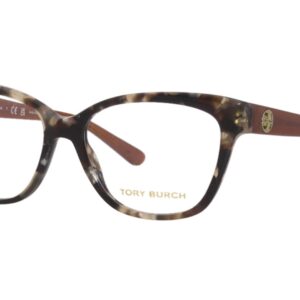 Tory Burch TY2079 Eyeglass Frames 1682-53 - Pearl Brown Tort TY2079-1682-53