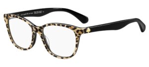 kate spade eyeglasses atalina 0ina leopard print black