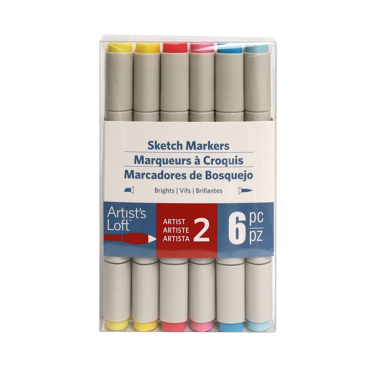 Artist's Loft Bright Primaries Sketch Markers