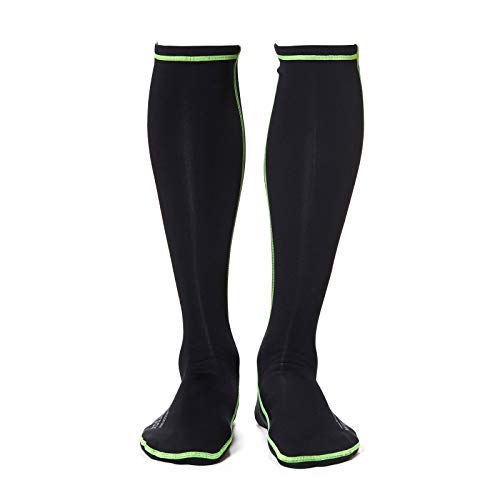 Wetsox Wader Sox, Black Frictionless Wading Socks, Get in and Out of Wader or Boot Easily, 1mm Neoprene Keep Feet Warm or Dry