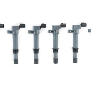 Ignition Coil Pack Set of 6 - Replaces 56028138AF, C1231 - Compatible with Dodge, Jeep Vehicles - 2002-2008 Ram 3.7 & 4.7L - 2000-2008 Dakota, Durango - 2002-2008 Grand Cherokee, Liberty