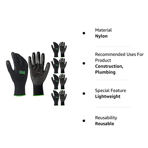 5 PACK Gorilla Grip Gloves - Small