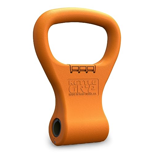 KETTLE GRYP - The Original - As Seen on SHARK TANK! Converts Your Dumbbells Into Kettlebells - Made in the USA - Dumbbell Grip Handle