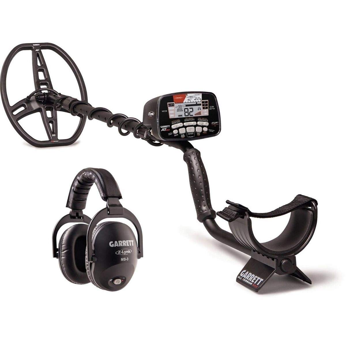 Garrett at Max Metal Detector with Z-Lynk Wireless Headphone Plus Accessories