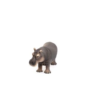 Schleich Wild Life Realistic Detailed Hippopotamus Figurine - Wild Hippo Figurine Toy for Play and Education, Highly Durable and Detailed, for Boys and Girls, Gift for Kids Ages 3+