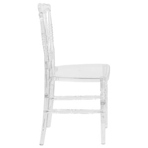 Flash Furniture Flash Elegance Crystal Ice Napoleon Stacking Chair