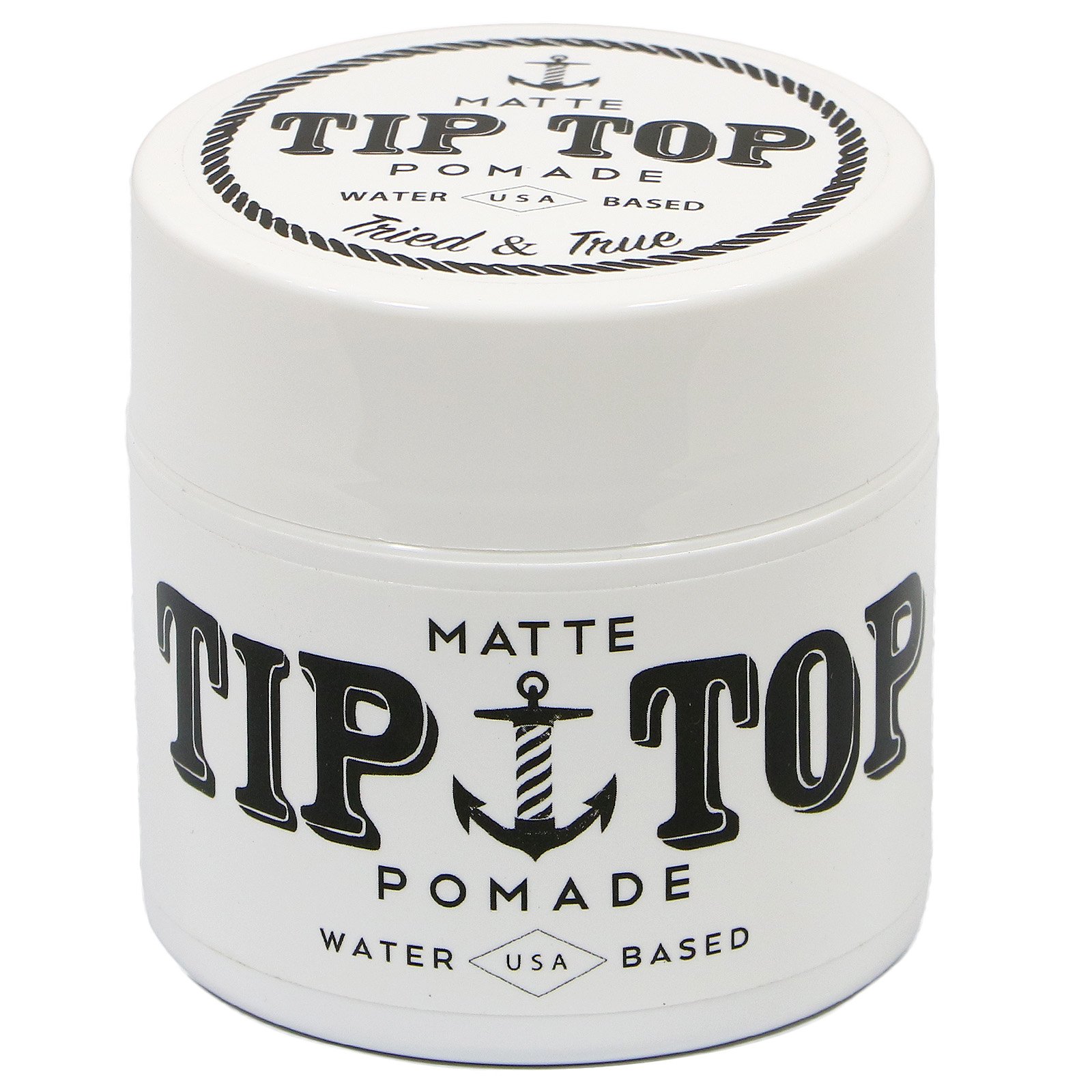 Tip Top Matte Water Based Medium Hold Pomade 4.25oz Pack of 3