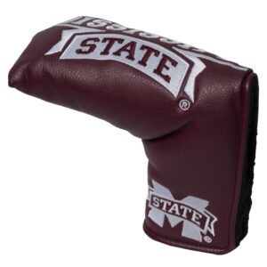 team golf ncaa mississippi state bulldogs vintage blade putter cover golf club vintage blade putter headcover, form fitting design, fits scotty cameron, taylormade, odyssey, titleist, ping, callaway