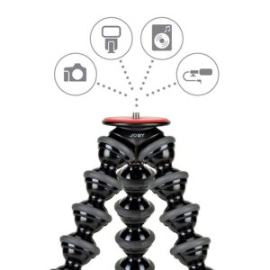 JOBY GorillaPod 5K Stand. Premium Flexible Tripod 5K Stand for Pro-Grade DSLR Cameras or devices up to 5K (11lbs). Black/Charcoal.