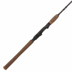 Berkley 6’ Lightning Rod Spinning Rod, One Piece Spinning Rod, 8-14lb Line Rating, Medium Rod Power, Moderate Fast Action, 1/4-5/8 oz. Lure Rating