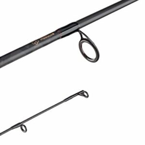 Berkley 6’6” Lightning Rod Spinning Rod, One Piece Spinning Rod, 6-12lb Line Rating, Medium Light Rod Power, Moderate Fast Action, 1/16-3/8 oz. Lure Rating,Brown