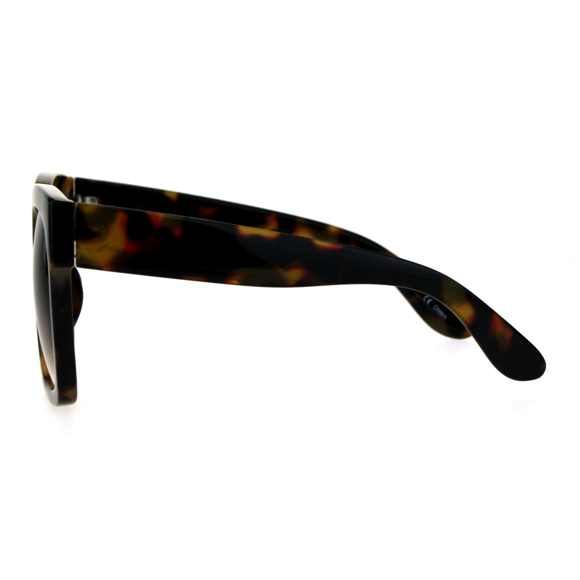 SUPER Oversized Square Sunglasses Womens Modern Hipster, Tortoise, Size No Size