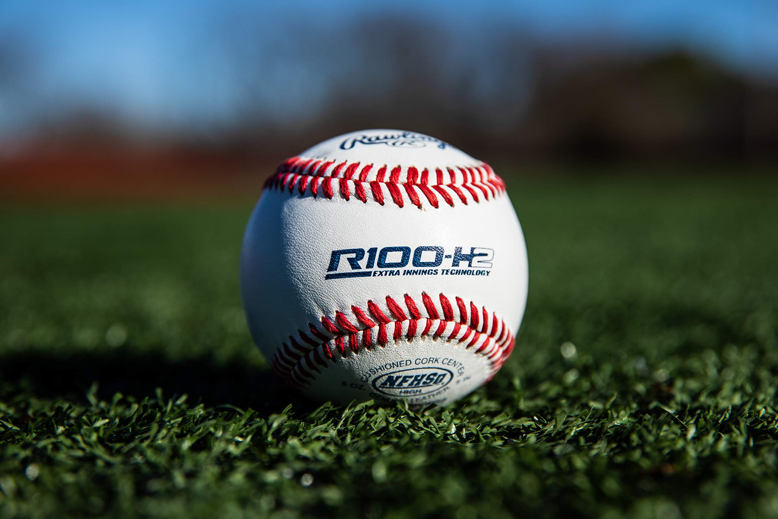 Rawlings | NFHS NOCSAE High School Game Baseballs | R100-H2 | Game/Practice Use | 12 Count