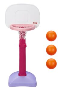 little tikes easy score basketball set, pink- amazon exclusive 22.00 l x 23.75 w x 61.00 h inches