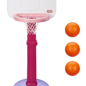 Little Tikes Easy Score Basketball Set, Pink- Amazon Exclusive 22.00 L x 23.75 W x 61.00 H Inches