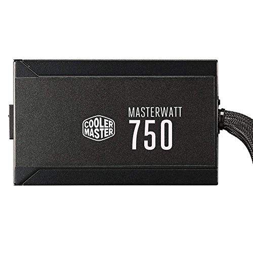 Cooler Master MasterWatt 750 Watt Semi-fanless Modular Power Supply, 80 Plus Bronze Certified