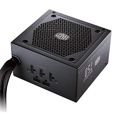 Cooler Master MasterWatt 750 Watt Semi-fanless Modular Power Supply, 80 Plus Bronze Certified