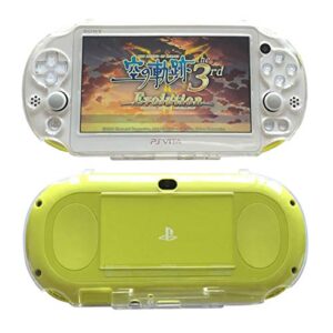 rdfj full cover skin crystal clear hard case for psvita2000 series