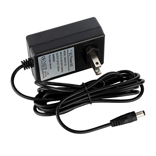 EC Power AD 9.8 Ft 12V 1A Power Supply AC Adapter for Yamaha PSR, YPG, YPT, DGX, DD, EZ and P Digital Keyboard Series (PA130 PA150 PSR-E403 and Below YPT-400 and Below EZ-200 EZ-AG)