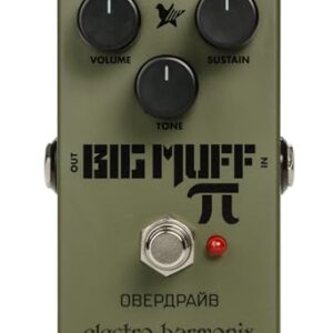 Electro-Harmonix Green Russian Big Muff Pi Fuzz Pedal