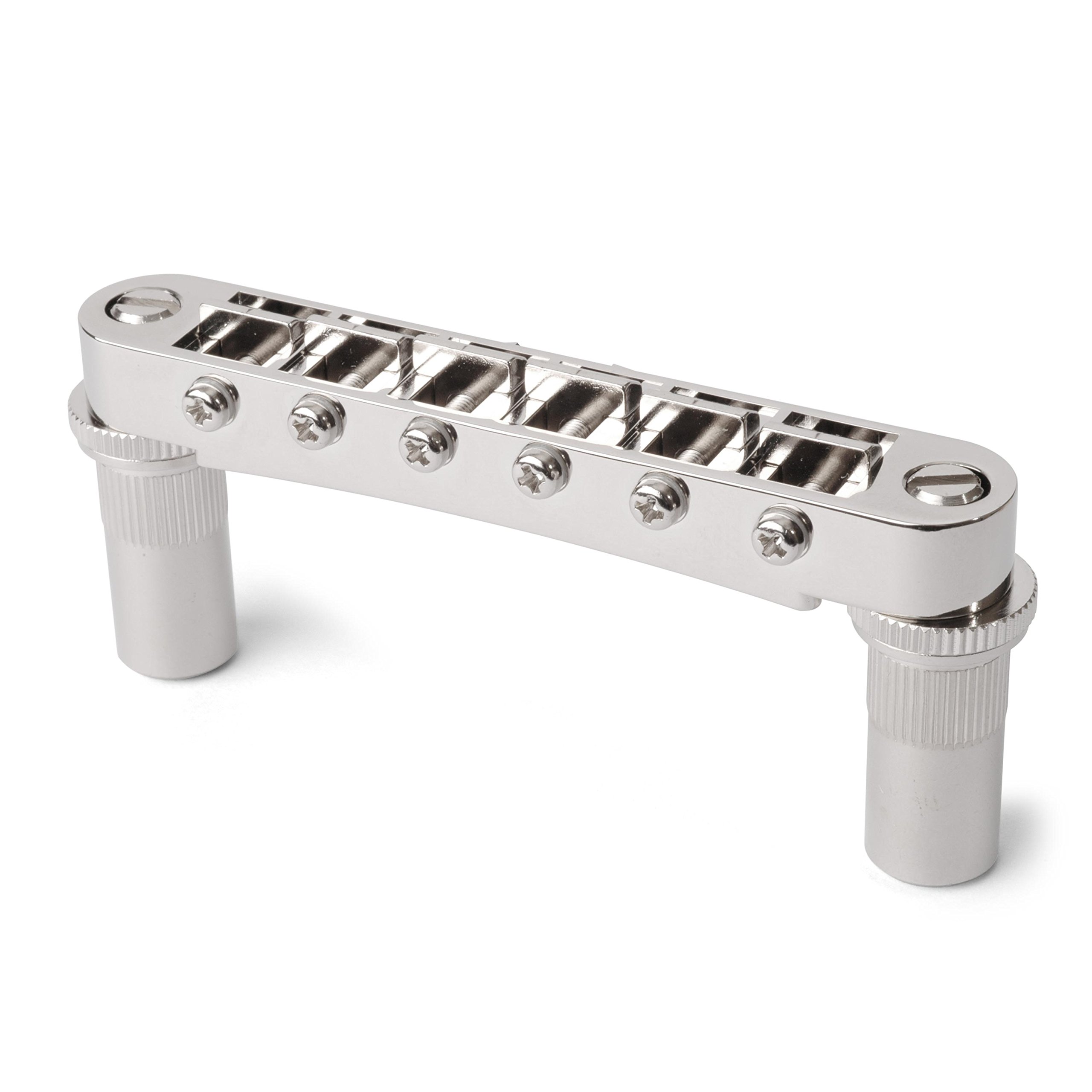 Gotoh Tune-o-matic Bridge with Studs/Bushings, Chrome