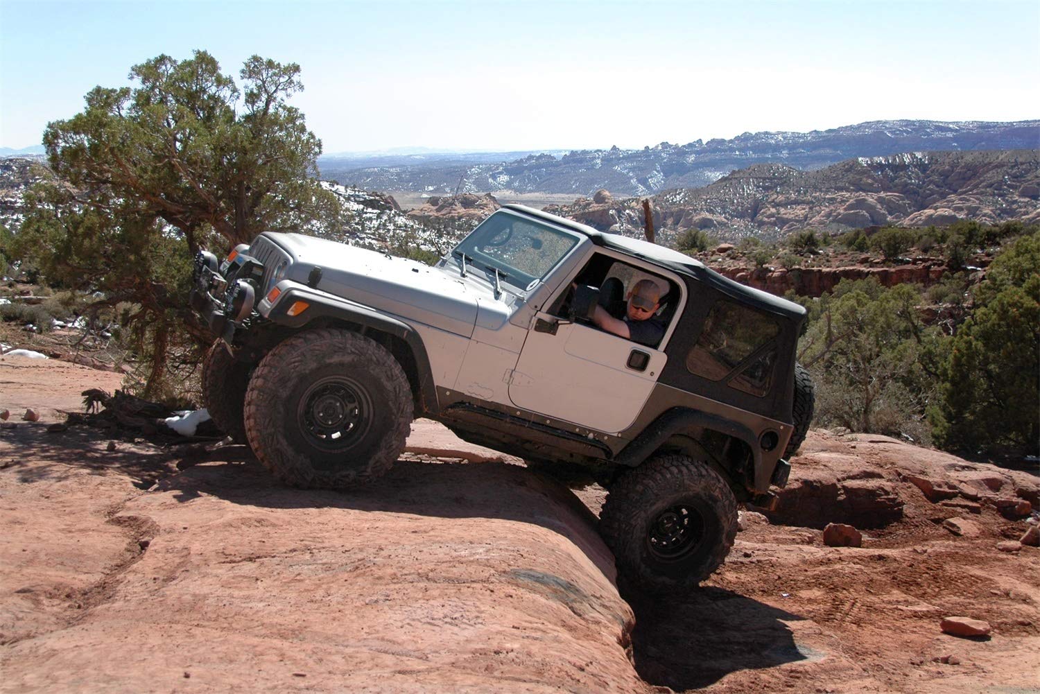 Smittybilt Replacement Soft Top with Tinted Windows - 9971235 28x8x8