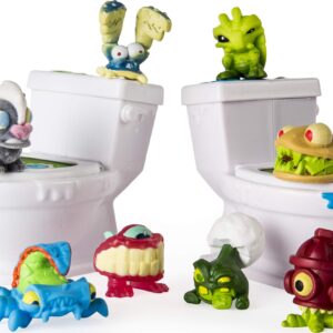 Flush Force - Series 1 - Bizarre Bathroom Collectible 8-Pack Figures (Color/Styles May Vary)