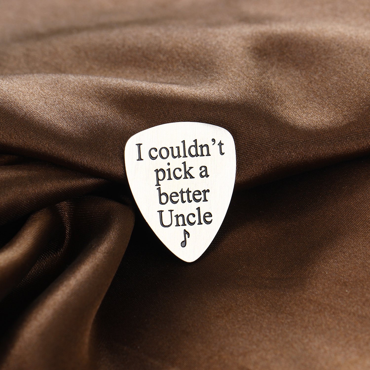 I Couldn’t Pick A Better Uncle Musical Guitar Pick Jewelry Gift for Uncle