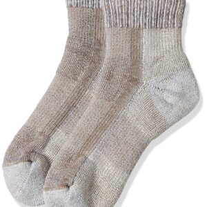 Thorlos LTHMX Max Cushion Hiking Ankle Socks, Khaki, Small