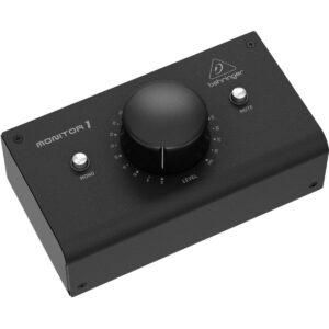 monitor1 premium passive stereo monitor and volume controller