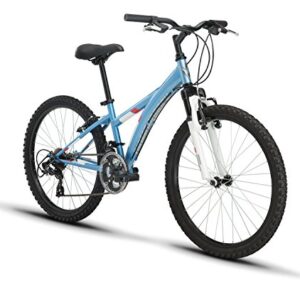 Diamondback Bicycles Tess 24 Youth Girls 24" Wheel Mountain Bike, Blue