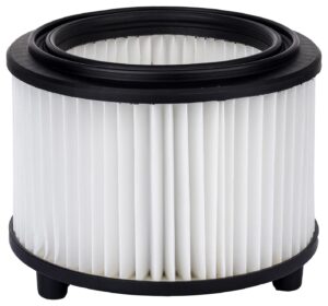 bosch home and garden 2609256f35 cartridge filter for universalvac 15 and advancedvac 20 vacuum cleaners washable