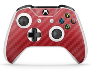 gng 1 x carbon red compatible with xbox one s controller skins full wrap vinyl sticker