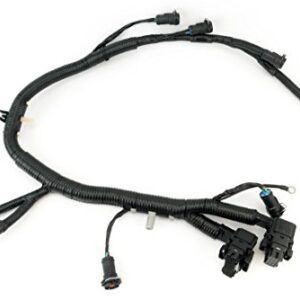 FICM Engine Fuel Injector Complete Wire Harness - Replaces Part 5C3Z9D930A, 5C3Z-9D930-A - Compatible with Ford Vehicles F250 F350 F450 F550 - Powerstroke 6.0L Diesel - 2003-2007