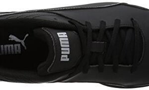 PUMA Mens Super Levitate Cross Trainer, PUMA Mens Black-PUMA Mens Aged Silver, 11