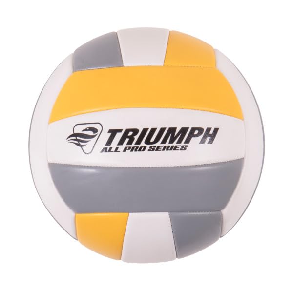 Triumph Classic Volleyball Set - Includes Regulation Size Volleyball, Pump and Padded Carry Case