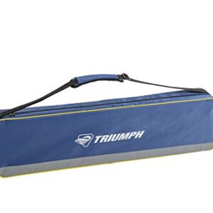 Triumph Classic Volleyball Set - Includes Regulation Size Volleyball, Pump and Padded Carry Case