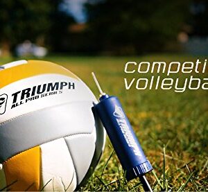 Triumph Classic Volleyball Set - Includes Regulation Size Volleyball, Pump and Padded Carry Case