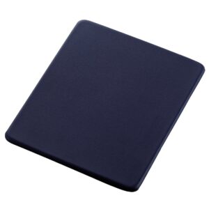 ELECOM Soft Leather Mouse Pad Small Size/PU Leather/Anti Skid/Soft/Precise Control Navy MP-SL01NV