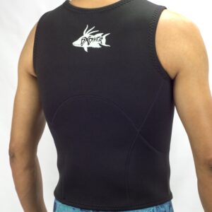 DXDivers 2MM Vest with PAD ON Chest Scuba Diving Freediving Spearfishing (Medium)