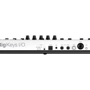 IK Multimedia iRig Keys I/O 25-keys Midi Controller with 24-bit up to 96kHz Audio Interface for iPhone/iPad, Android and Mac/PC