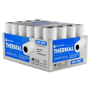 Member's Mark Thermal Receipt Paper Rolls, 2 1/4" X 50', 48 Rolls