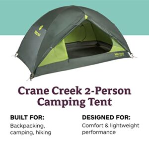 Marmot Crane Creek 2P Tent | Marmot Tent, Two-Person, Lightweight and Durable for Backpacking, Camping, Mountaineering in Fall